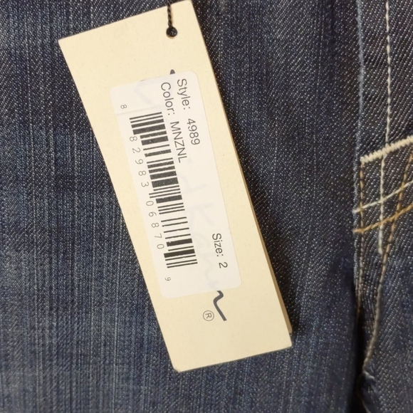 David Kahn Shalene Gaucho Jeans Size 2 - Picture 3 of 9